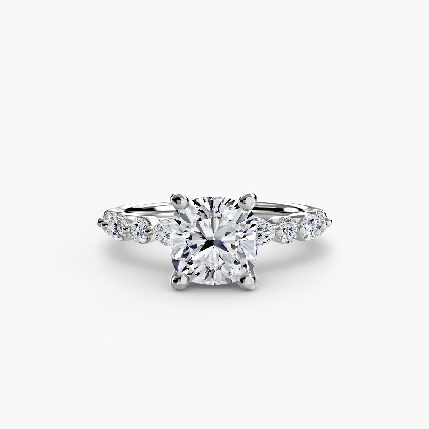 Solitaire with Eternity Pavé 2 Fantasilvia Jewelry