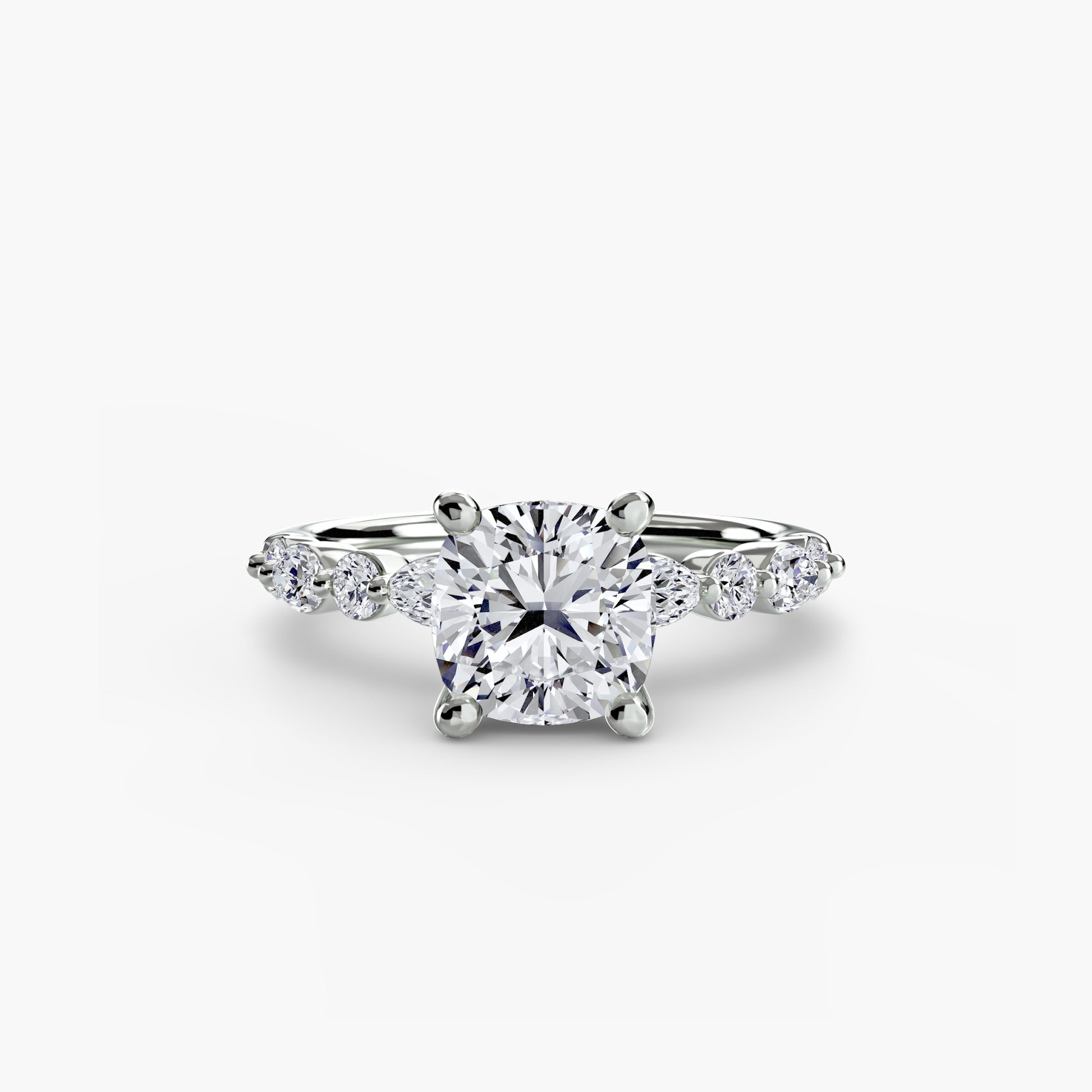 Solitaire with Eternity Pavé 2 Fantasilvia Jewelry