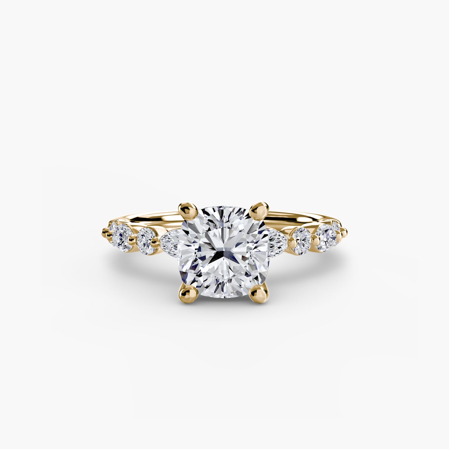 Solitaire with Eternity Pavé 2 Fantasilvia Jewelry