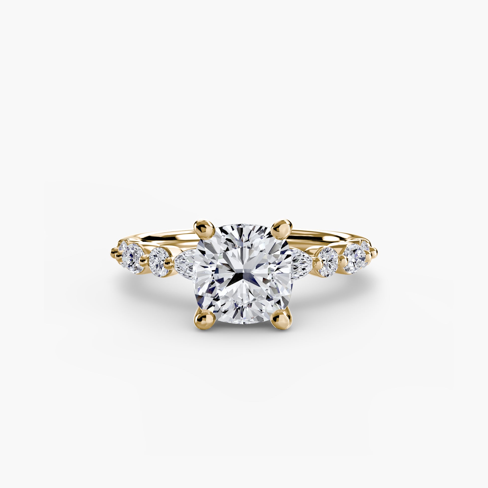 Solitaire with Eternity Pavé 2 Fantasilvia Jewelry