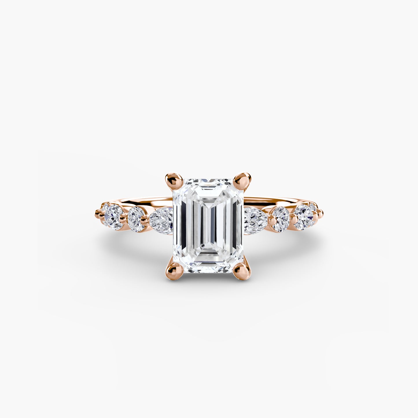 Solitaire with Eternity Pavé 2 Fantasilvia Jewelry
