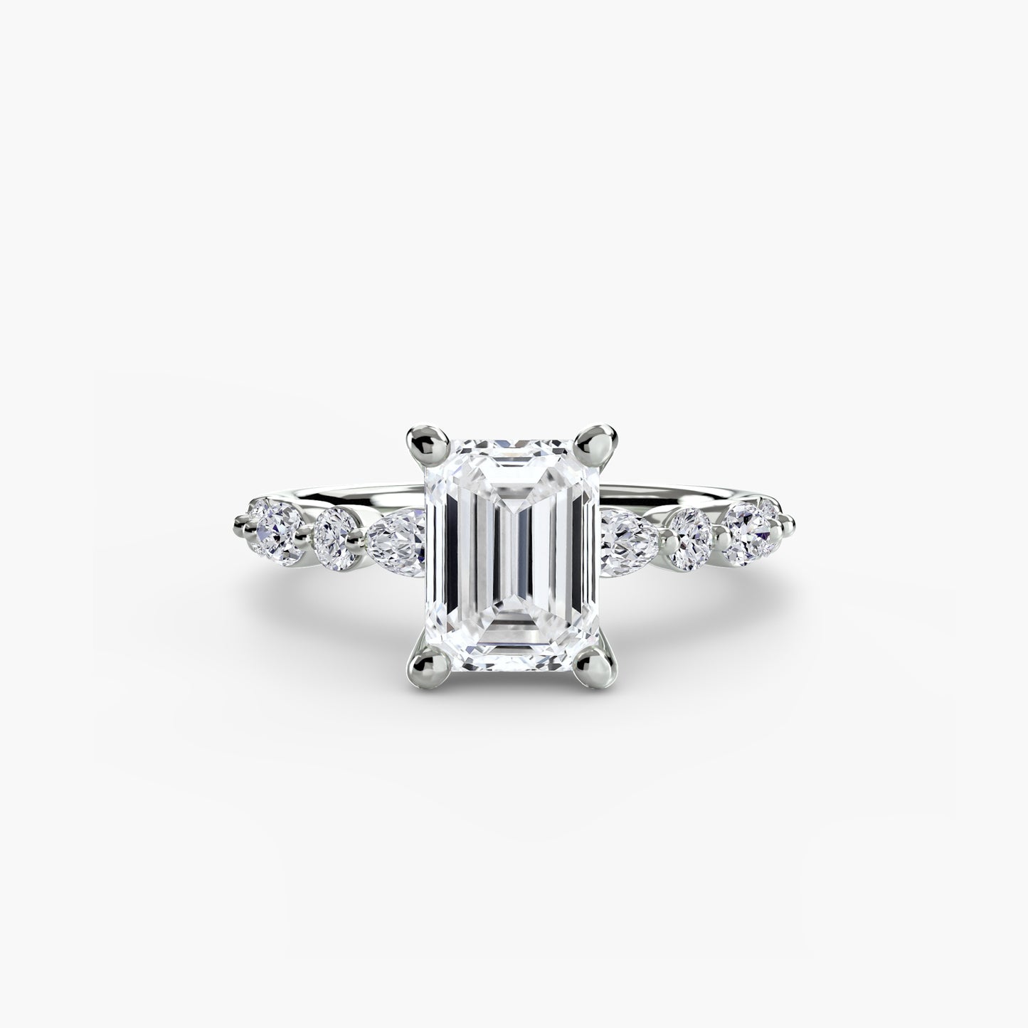 Solitaire with Eternity Pavé 2 Fantasilvia Jewelry