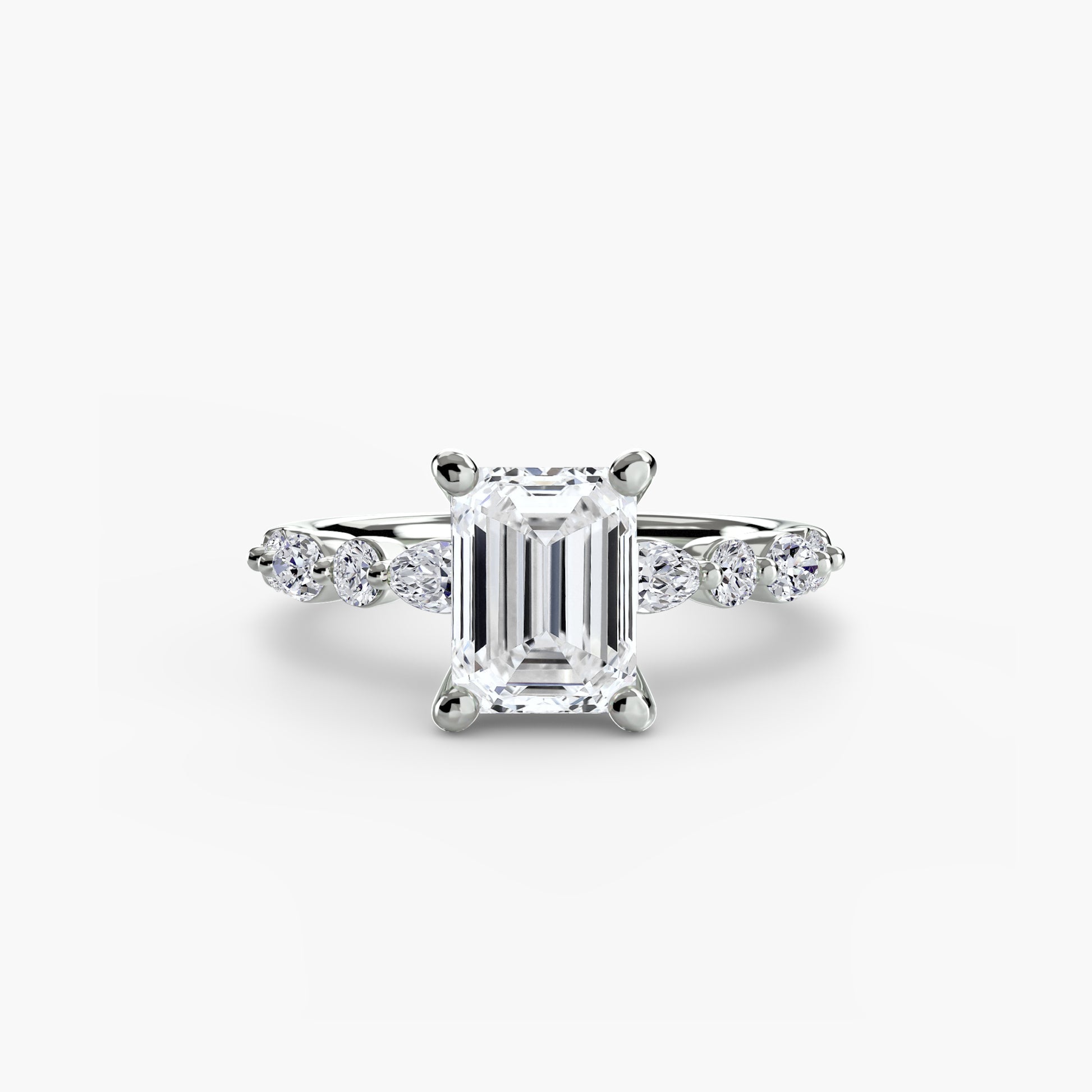 Solitaire with Eternity Pavé 2 Fantasilvia Jewelry