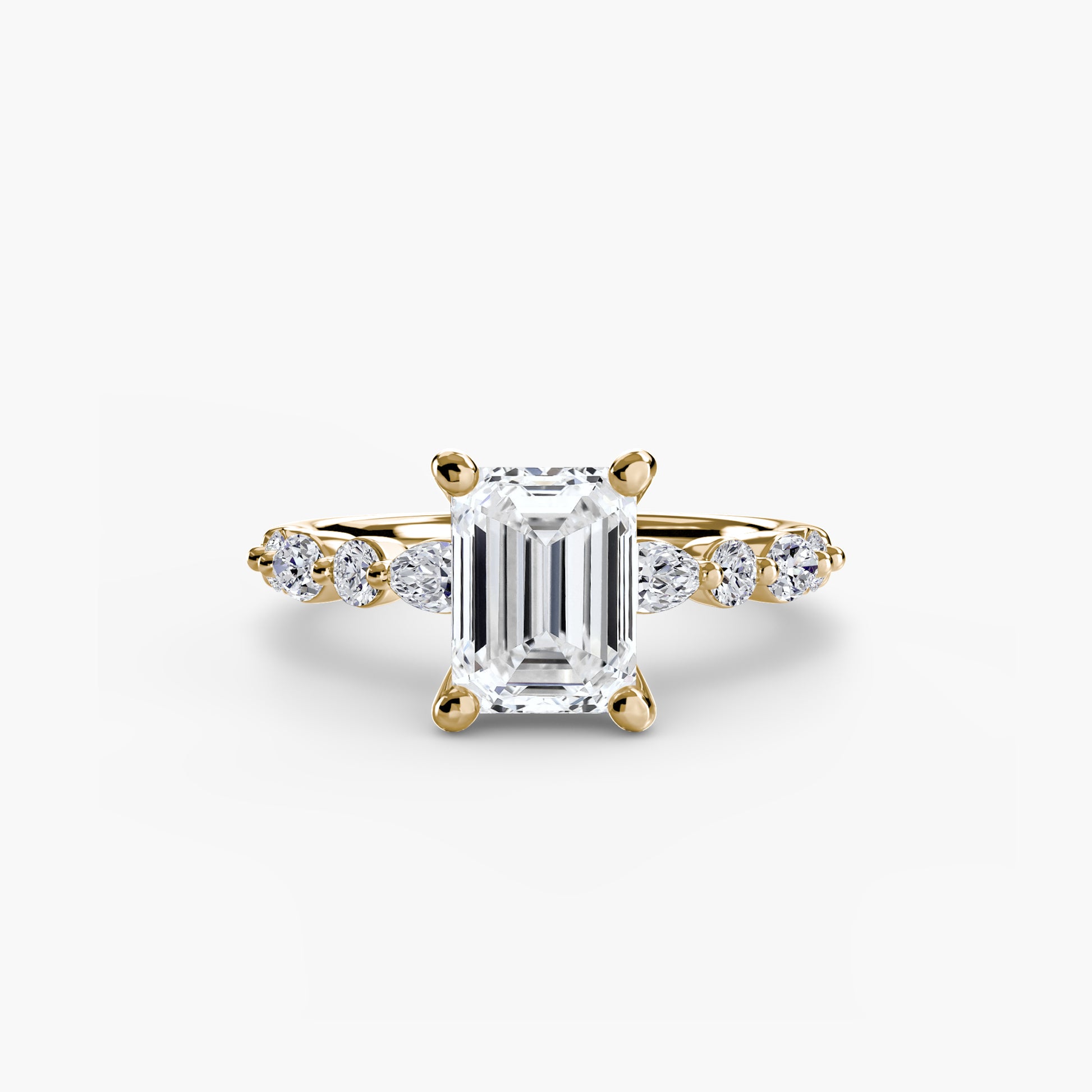 Solitaire with Eternity Pavé 2 Fantasilvia Jewelry