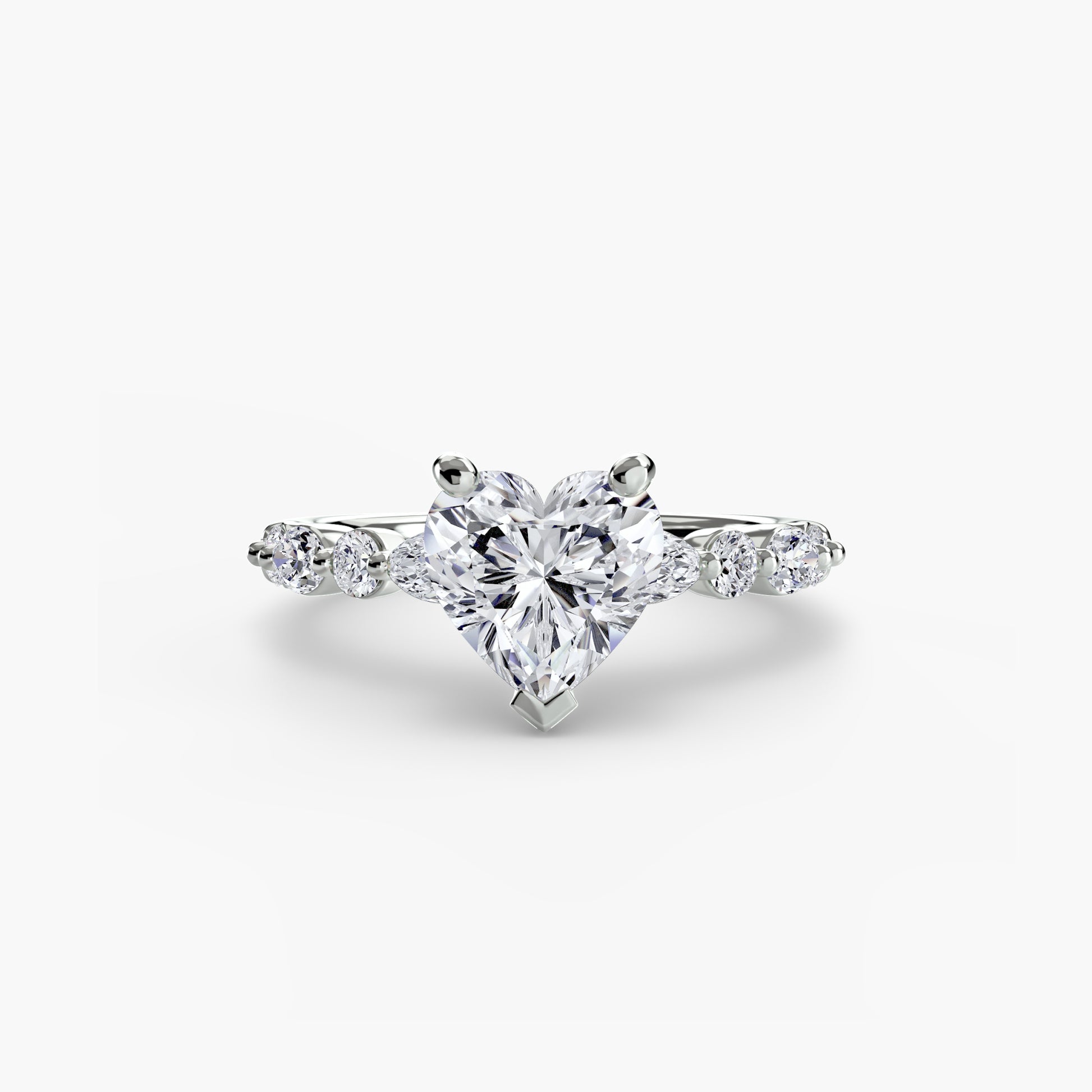 Solitaire with Eternity Pavé 2 Fantasilvia Jewelry