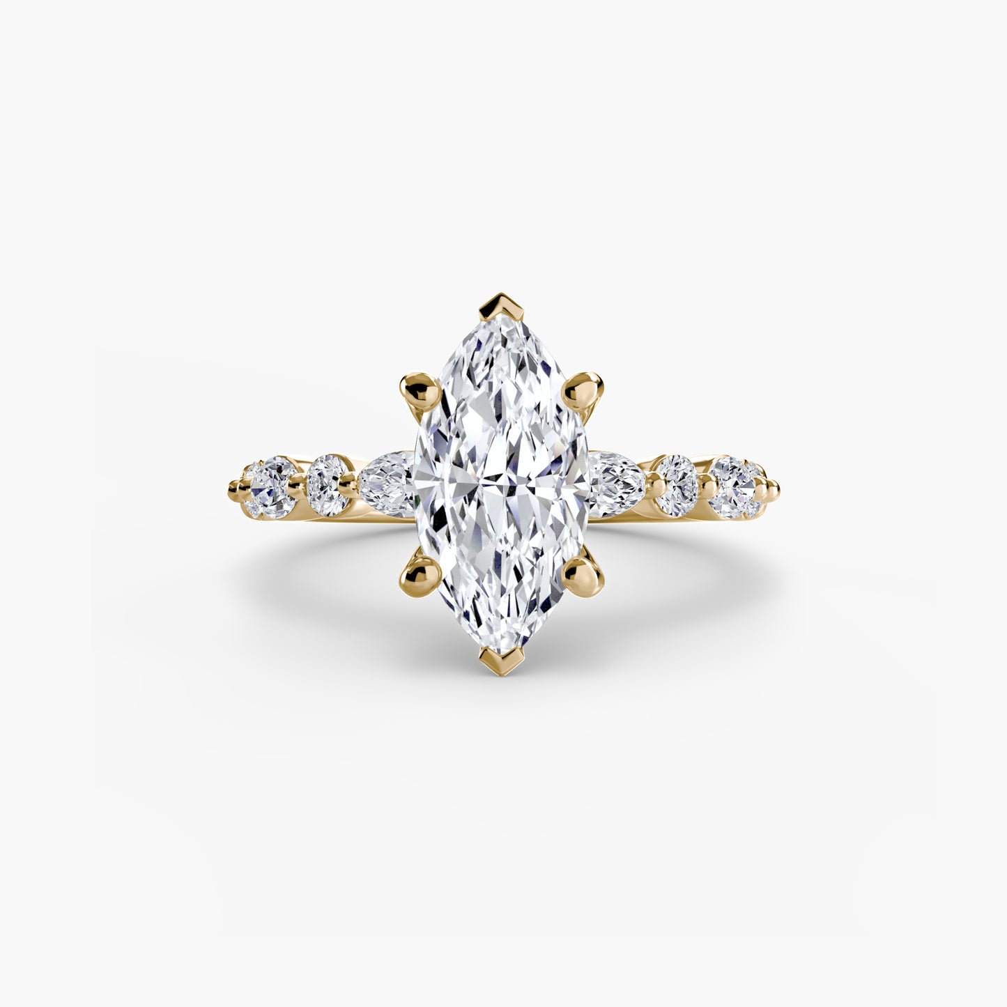 Solitaire with Eternity Pavé 2 Fantasilvia Jewelry