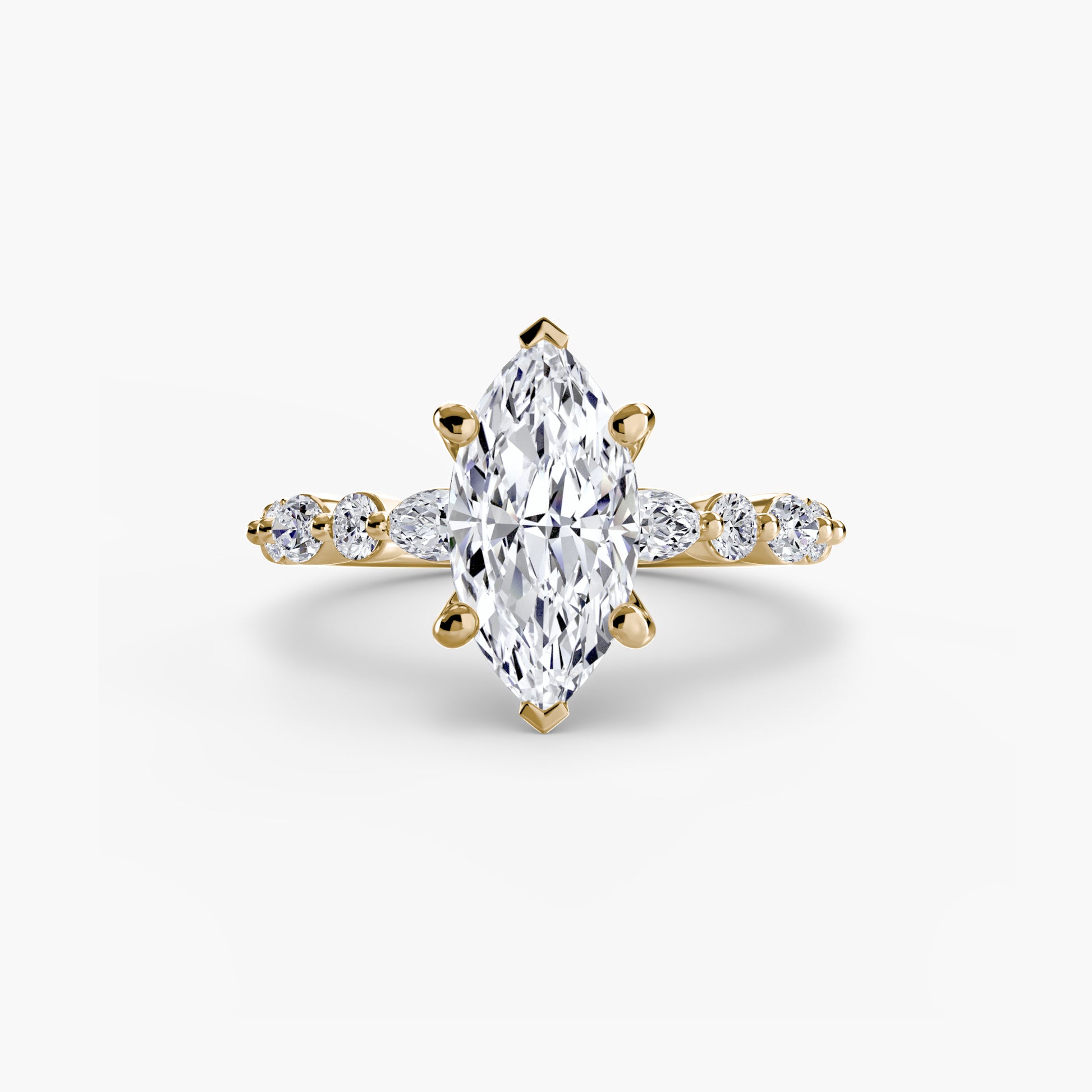 Solitaire with Eternity Pavé 2 Fantasilvia Jewelry