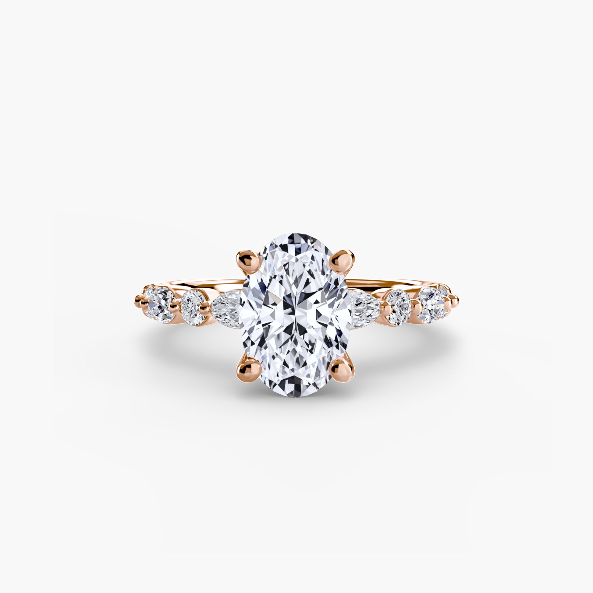 Solitaire with Eternity Pavé 2 Fantasilvia Jewelry