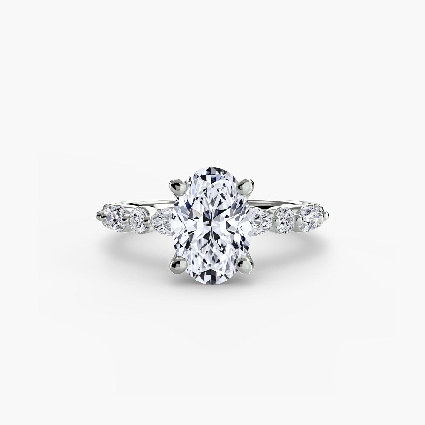 Solitaire with Eternity Pavé 2 Fantasilvia Jewelry