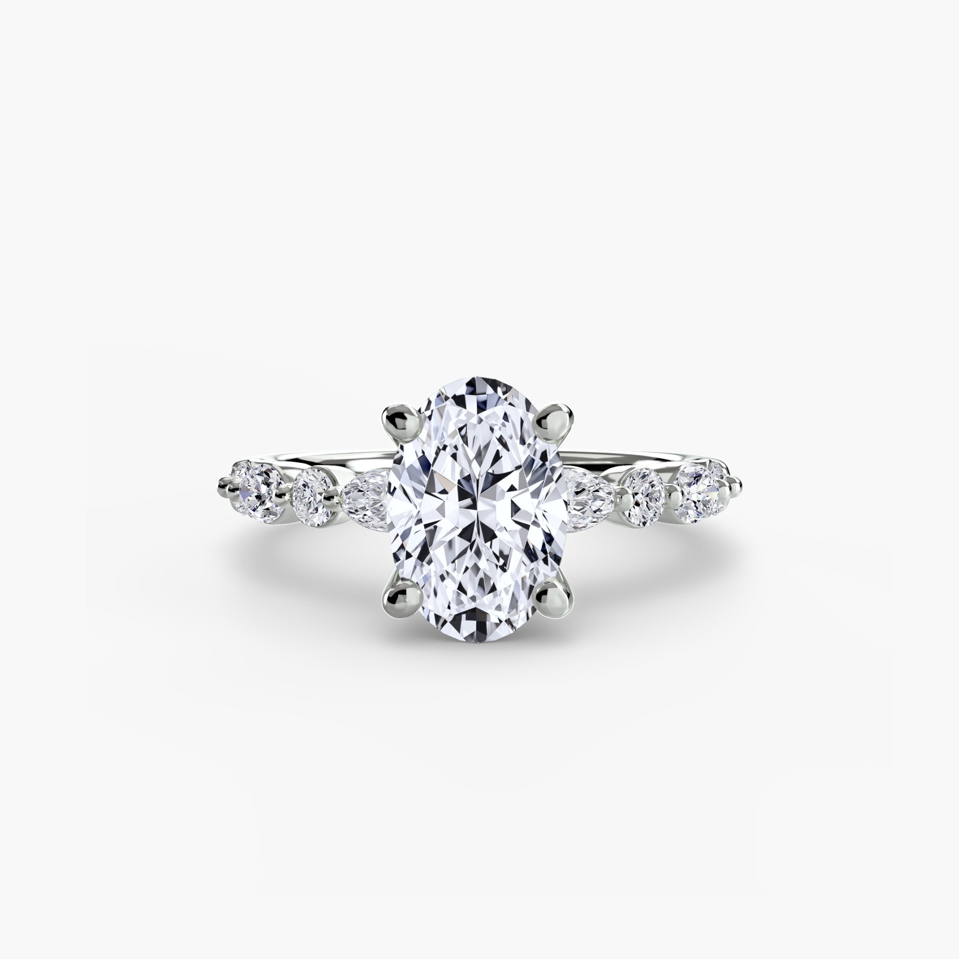 Solitaire with Eternity Pavé 2 Fantasilvia Jewelry