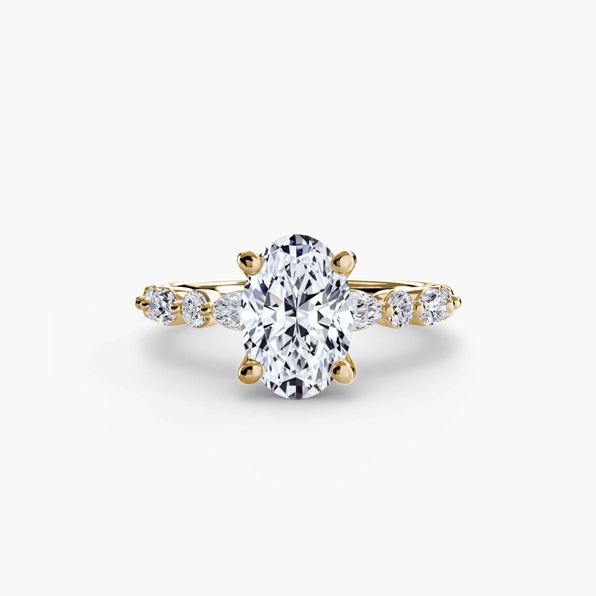 Solitaire with Eternity Pavé 2 Fantasilvia Jewelry