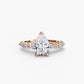 Solitaire with Eternity Pavé 2 Fantasilvia Jewelry