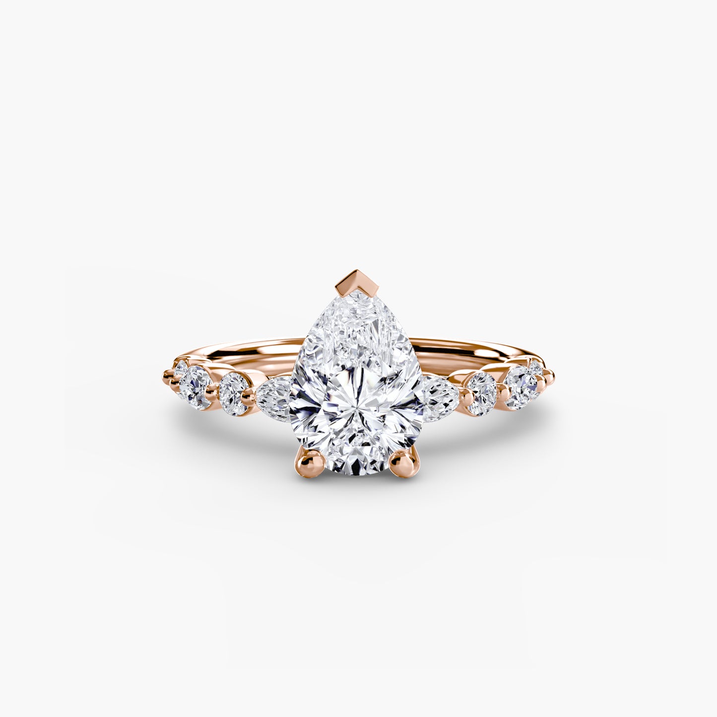 Solitaire with Eternity Pavé 2 Fantasilvia Jewelry