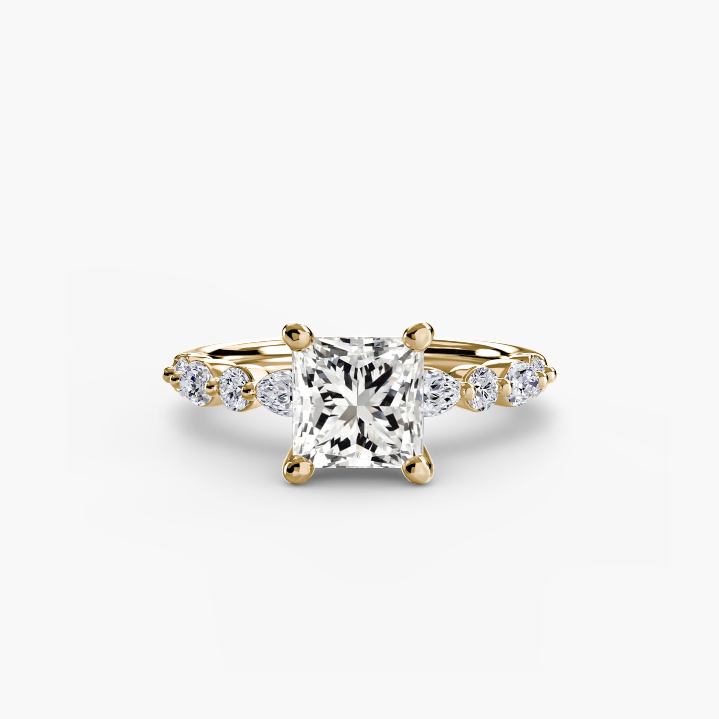 Solitaire with Eternity Pavé 2 Fantasilvia Jewelry