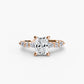 Solitaire with Eternity Pavé 2 Fantasilvia Jewelry