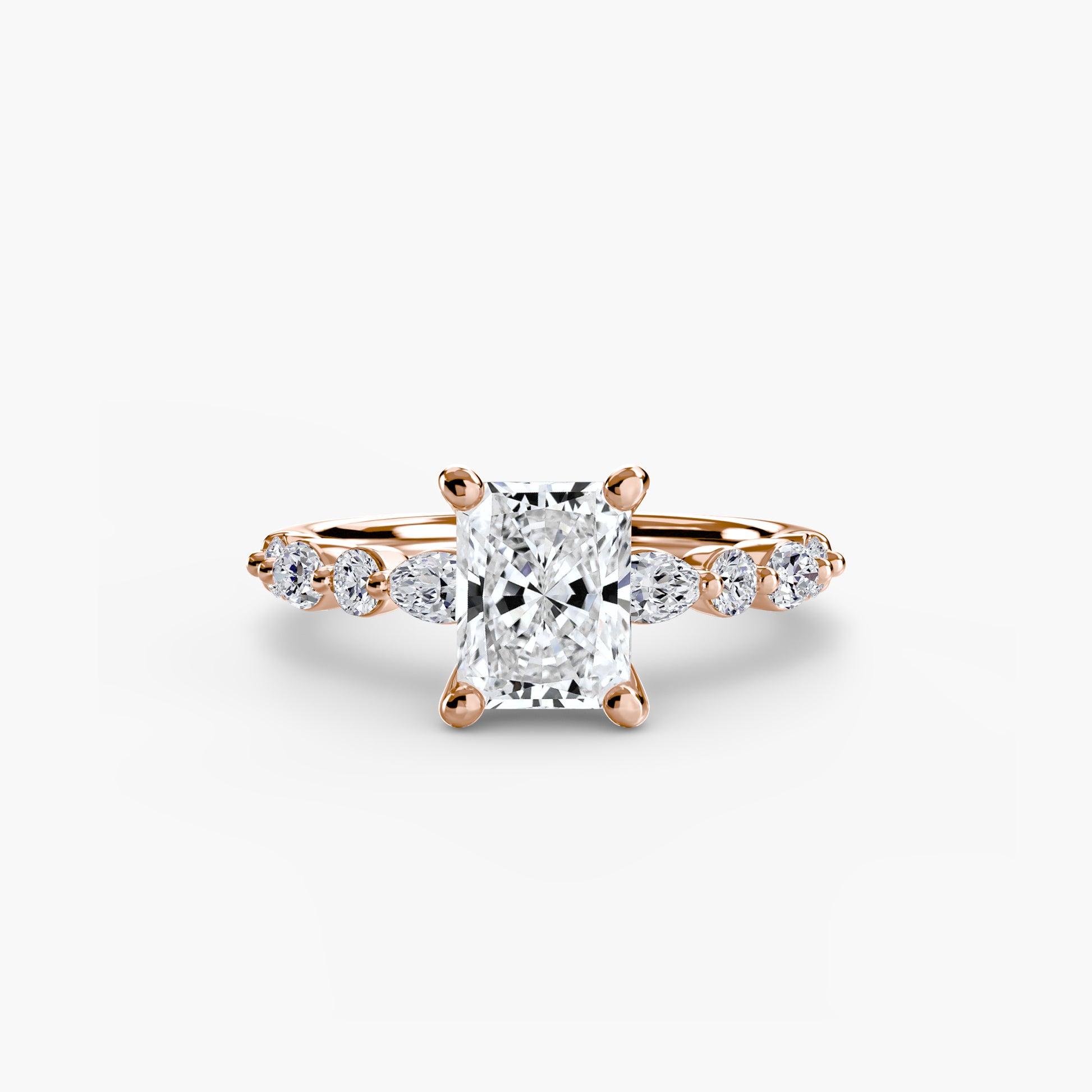 Solitaire with Eternity Pavé 2 Fantasilvia Jewelry