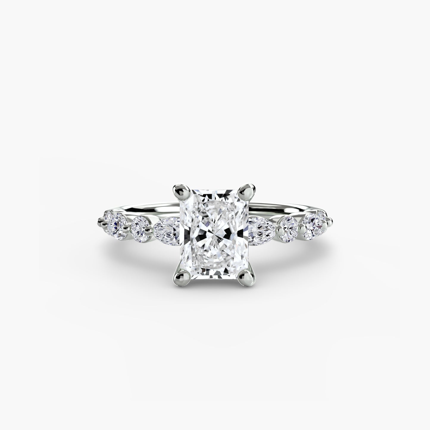 Solitaire with Eternity Pavé 2 Fantasilvia Jewelry