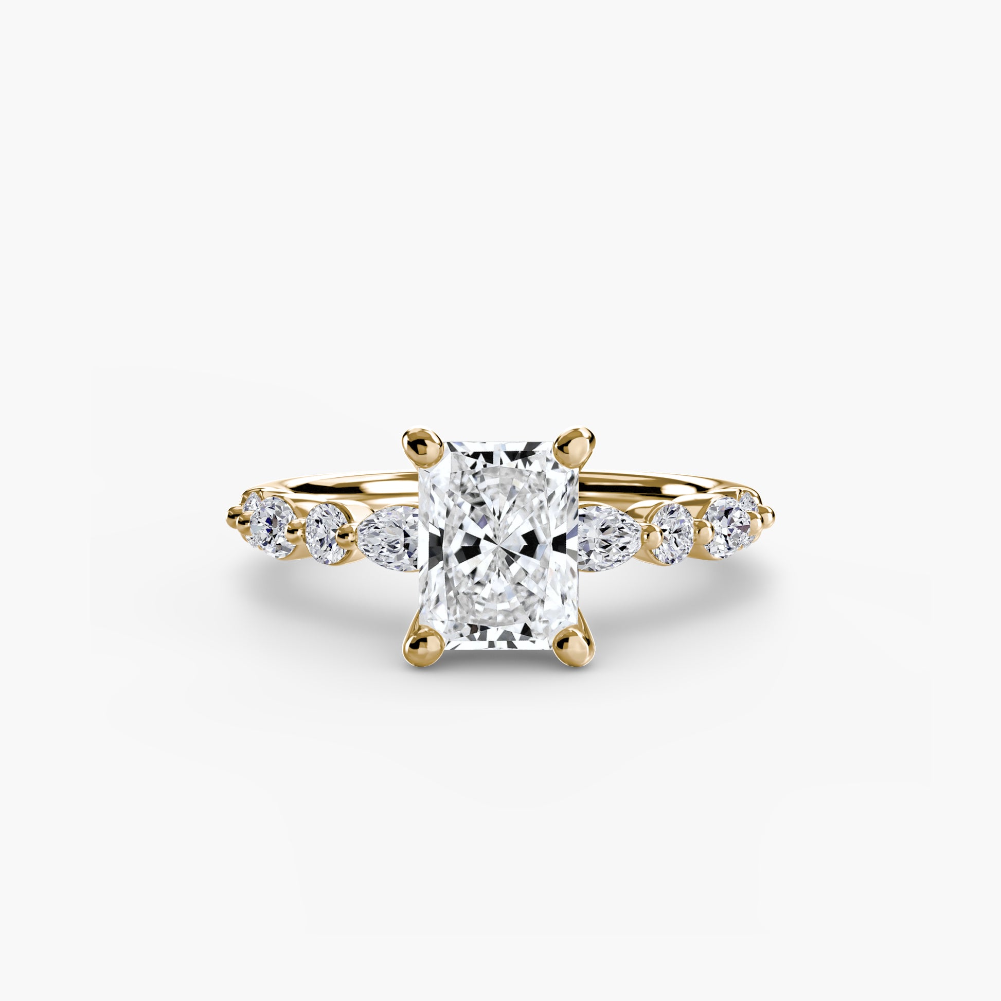 Solitaire with Eternity Pavé 2 Fantasilvia Jewelry