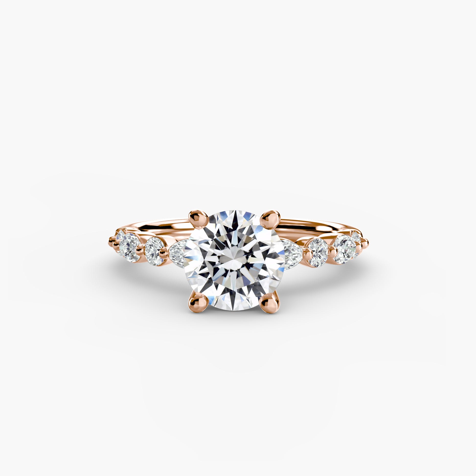 Solitaire with Eternity Pavé 2 Fantasilvia Jewelry