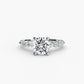 Solitaire with Eternity Pavé 2 Fantasilvia Jewelry