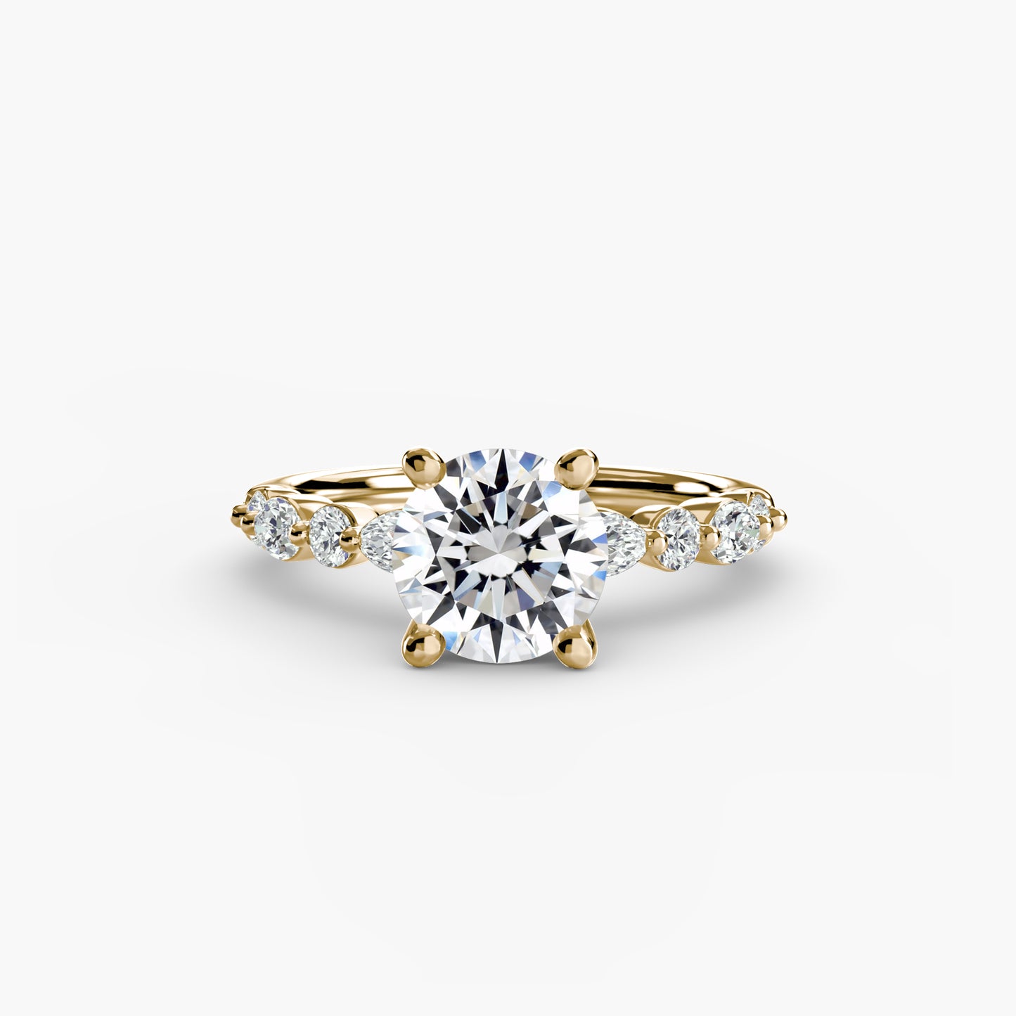 Solitaire with Eternity Pavé 2 Fantasilvia Jewelry