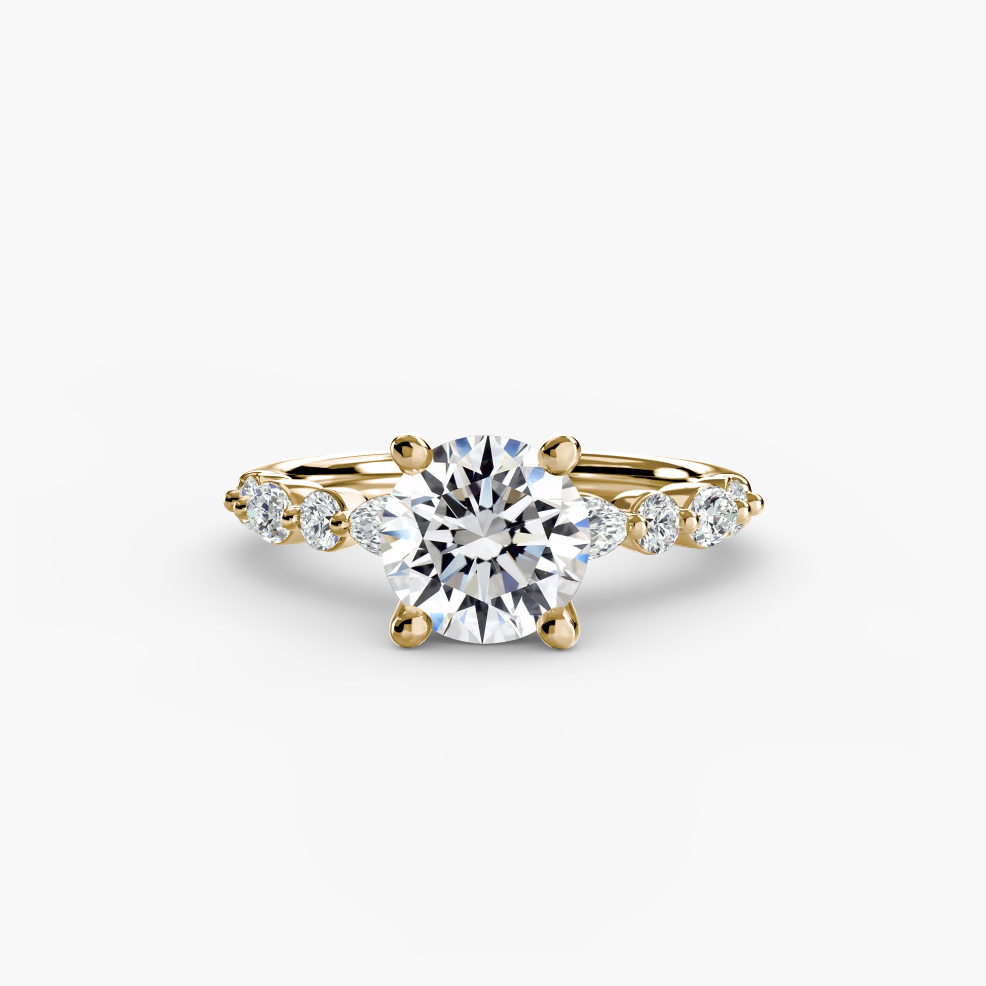 Solitaire with Eternity Pavé 2 Fantasilvia Jewelry