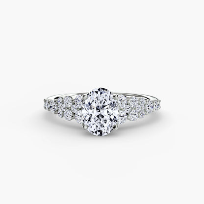 The Celestial Cluster Ring Fantasilvia Jewelry