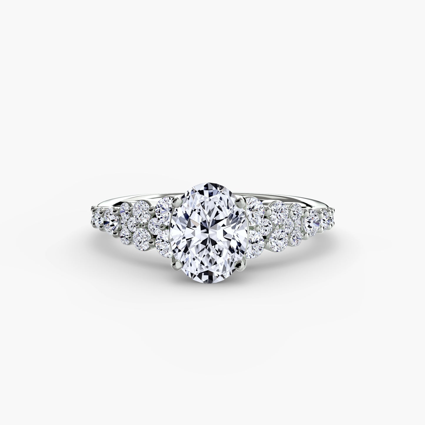 The Celestial Cluster Ring Fantasilvia Jewelry