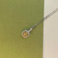 Natural Yellow Diamond Cluster Cushion Necklace